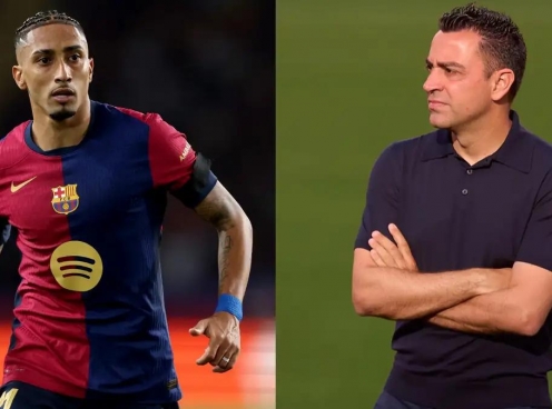 Raphinha bất ngờ chỉ trích HLV Xavi trước thềm tái đấu Inter Milan