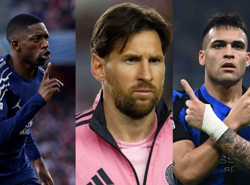 'Sống đủ lâu' để thấy Messi chung mâm với Dembele và Lautaro Martinez