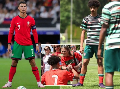 Chỉ 1 hành động, con trai Ronaldo đã khiến tất cả phải run sợ