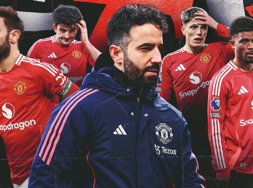 Man United 2024/25: Mùa giải thảm họa bậc nhất lịch sử