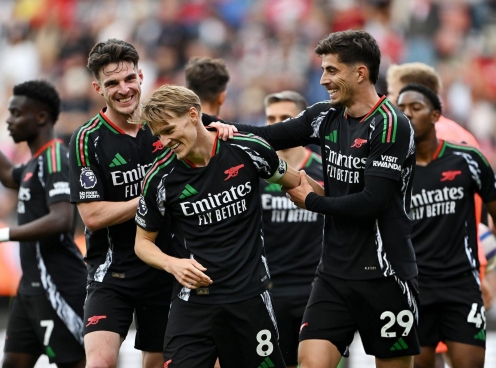 Đả bại Southampton, Arsenal khép lại mùa giải ở vị trí Á quân