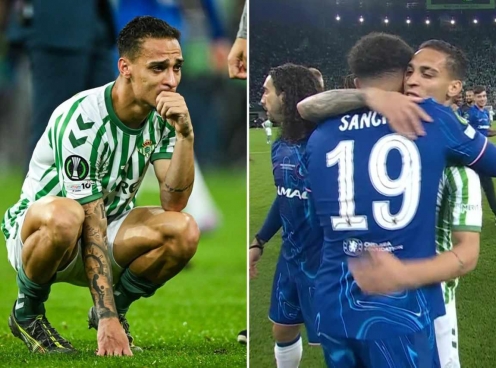 Antony bật khóc nức nở sau trận thua trước Chelsea