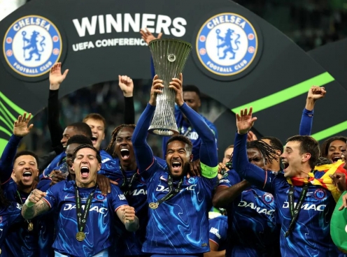 Chelsea lập siêu kỷ lục sau chức vô địch Conference League