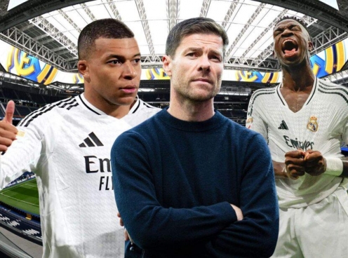 Xabi Alonso 'nắn gân' Mbappe và Vinicius