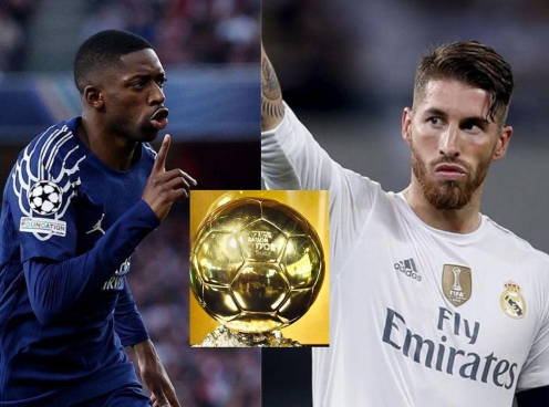 Không phải Dembele, Sergio Ramos muốn trao 5 Quả bóng Vàng cho 1 cầu thủ