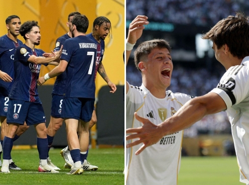 Chưa thi đấu, Real Madrid đã đánh bại PSG tại FIFA Club World Cup