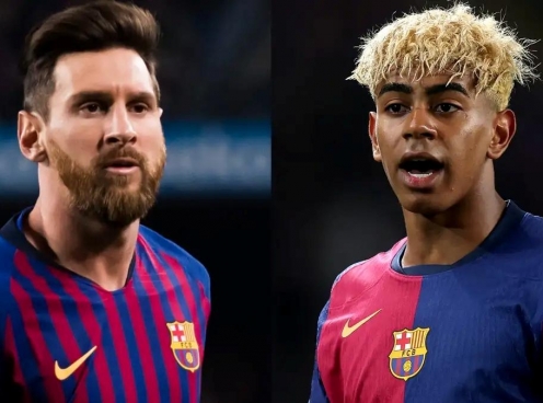 Yamal có động thái 'ngạo nghễ' với Messi khiến tất cả choáng váng