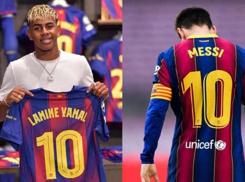 Top huyền thoại mang áo số 10 của Barcelona: Messi và những 'quái vật'