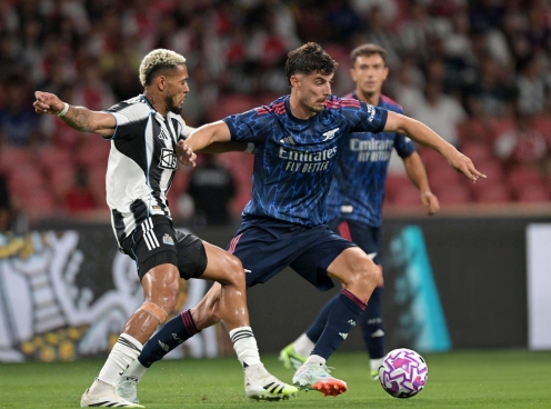Trực tiếp Arsenal 2-2 Newcastle: Ngang tài cân sức