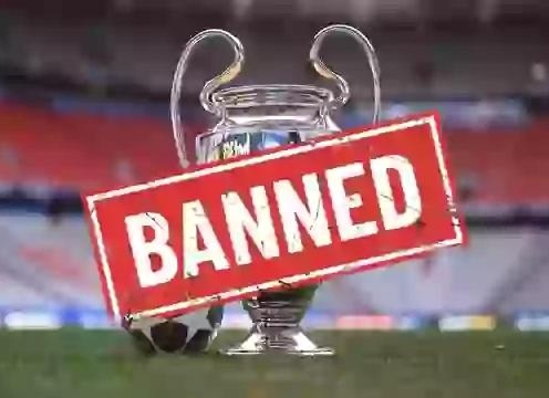 UEFA đã cấm 4 câu lạc bộ tham dự Champions League