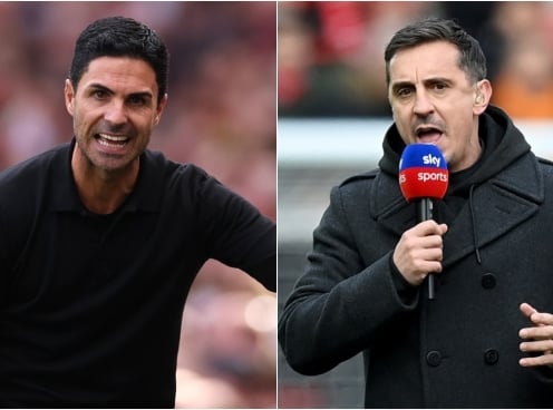 Gary Neville phát biểu sốc về Arsenal trước thềm đại chiến Super Sunday