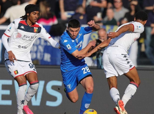 Nhận định Empoli vs Genoa: Tiếp tục lao dốc, 21h00 ngày 28/12/2024