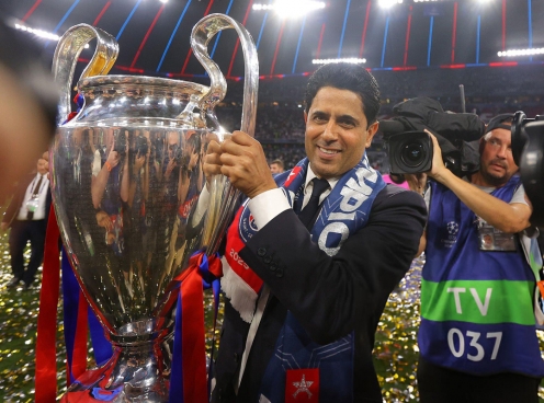 Chủ tịch Al-Khelaifi tự hào khi PSG vô địch Champions League