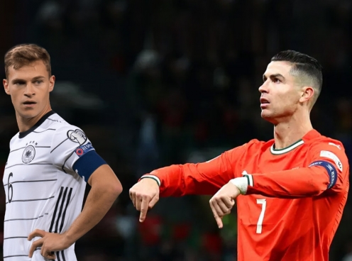Sao tuyển Đức kinh ngạc trước Cristiano Ronaldo