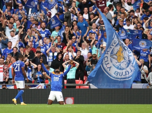Hạ Man City, Leicester vô địch Siêu cúp Anh