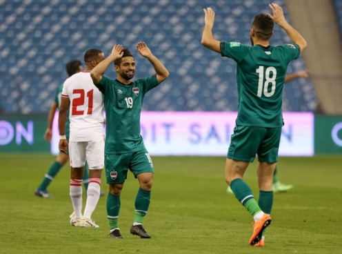 Đánh bại UAE trên sân nhà, Iraq sáng cửa giành vé play-off
