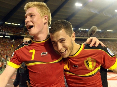 De Bruyne, Hazard 'song kiếm hợp bích' giúp ĐT Bỉ thắng nghẹt thở