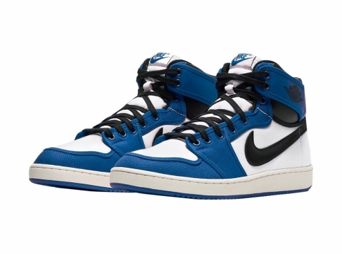 Chiêm ngưỡng mẫu Air Jordan 1 KO Retro 'Storm Blue' với màu hot trend xanh dương