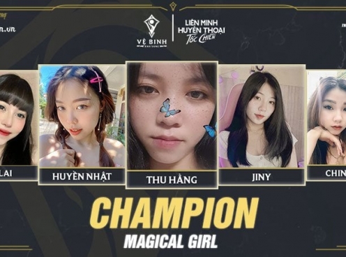 Tốc Chiến: Magical Girl vô địch giải đấu nữ Vệ Binh Ánh Sáng