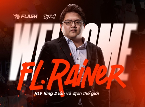 Team Flash Liên Quân chiêu mộ thành công HLV người Đài Loan Rainer