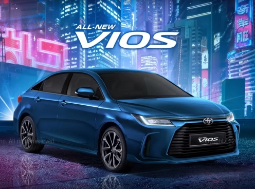 Sedan 'quốc dân' Toyota Vios 2023 lộ diện, thiết kế hòa trộn Corolla Altis và Camry, ra mắt 9/8