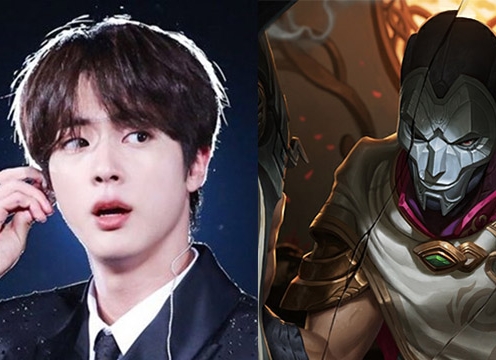 Cá Tháng Tư: Ca sĩ Jin của BTS đổi avatar thành tướng Jhin trong LMHT