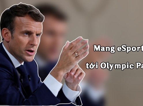 Tổng thống Pháp muốn đưa eSports tới Olympic Paris 2024