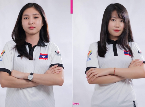 Các nữ VĐV eSports Lào dự SEA Games 31 gây ấn tượng bởi nhan sắc xinh đẹp