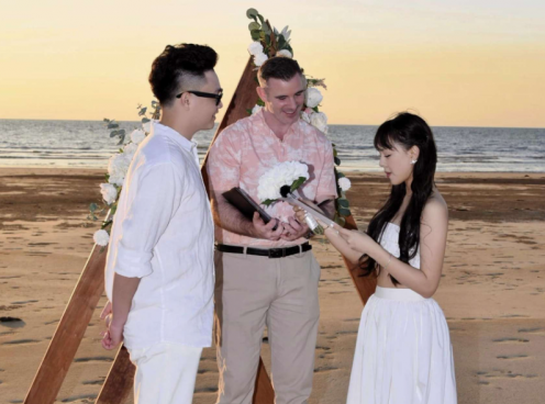 MC Thảo Trang tổ chức đám cưới tại Úc