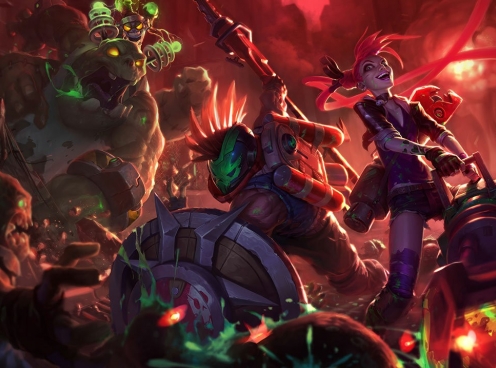 Cách chơi đội hình Jinx Punk DTCL Mùa 10 Tái Hiện