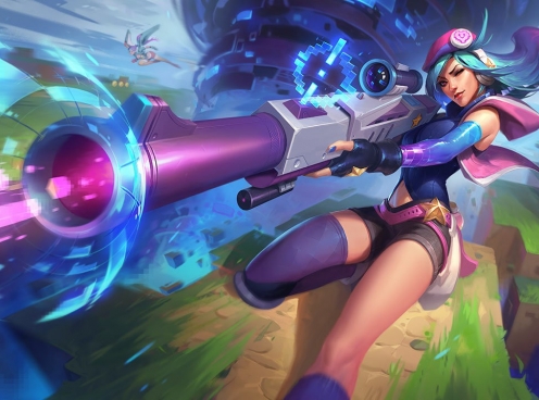 Cách chơi đội hình Caitlyn 8-bit DTCL Mùa 10