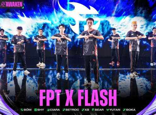 Đội hình Team Flash tham dự ĐTDV Mùa Xuân 2024