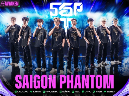 Đội hình Saigon Phantom tham dự ĐTDV Mùa Xuân 2024