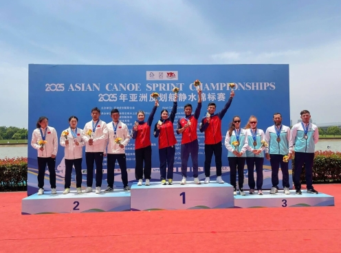 Canoe Việt Nam xuất sắc đoạt HCV châu Á