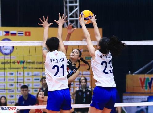 Trực tiếp bóng chuyền nữ U21 Việt Nam 1-1 U21 Thái Lan: Bám đuổi gắt gao