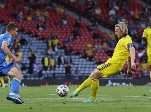 Video Thụy Điển 1-1 Ukraina: Forsberg bị xà ngang từ chối siêu phẩm 