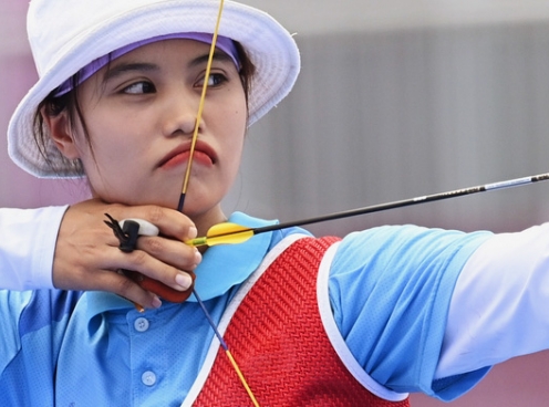 Nữ cung thủ Việt Nam thua ngược đầy tiếc nuối ở loạt 'mũi tên vàng'