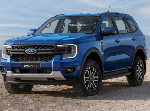 Ford Everest 2022 khiến Fortuner “lo sốt vó” với ngoại hình mới, động cơ V6