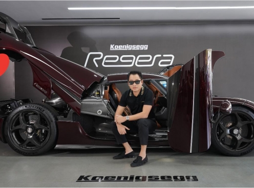 Ngắm “siêu phẩm” Koenigsegg Regera 200 tỷ của đại gia Hoàng Kim Khánh