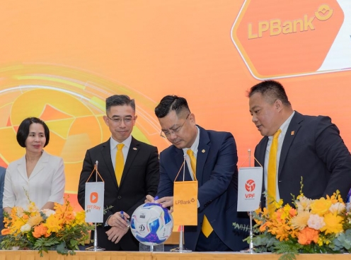 Ngân hàng Lộc Phát (LPBank) tiếp tục là nhà tài trợ chính LPBank V.League 2025/26
