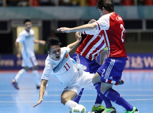ĐT Futsal Việt Nam thua đáng tiếc đội tuyển đến từ Nam Mỹ