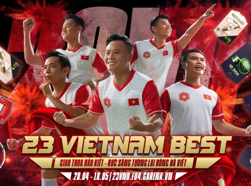 FC Online: Đội hình 23VNB hàng Việt Nam giúp các player 'leo rank' thú vị không ngờ