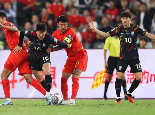 Trực tiếp Hàn Quốc vs Trung Quốc: Đã có đội hình xuất phát