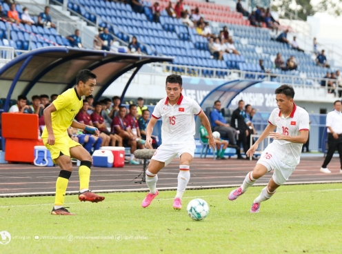 Trực tiếp U22 Việt Nam vs U22 Malaysia, 18h35 hôm nay 10/9