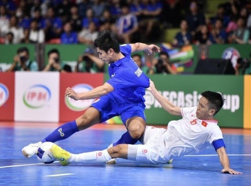 Việt Nam chung bảng với Thái Lan tại giải futsal Đông Nam Á