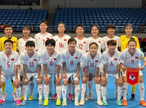 BXH futsal nữ Đông Nam Á 2024: ĐT Việt Nam thuận lợi