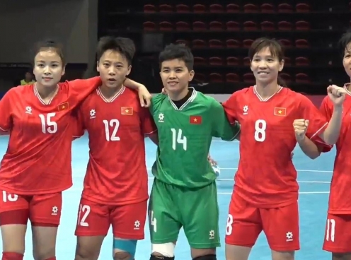 Trực tiếp futsal nữ Việt Nam 5-1 Philippines: Quá tưng bừng