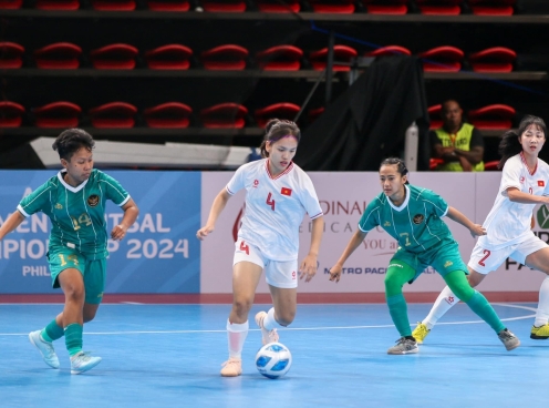 Trực tiếp futsal nữ Việt Nam vs Philippines, 18h00 hôm nay 19/11