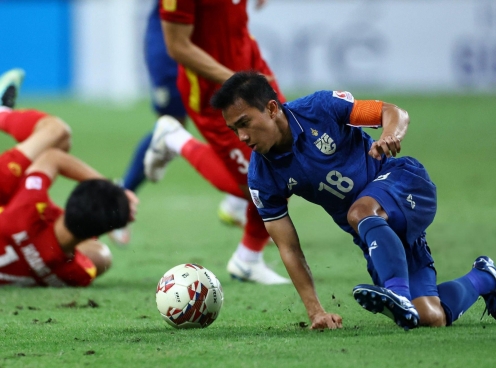 Chanathip phản ứng khi Thái Lan thua Việt Nam chung kết AFF Cup