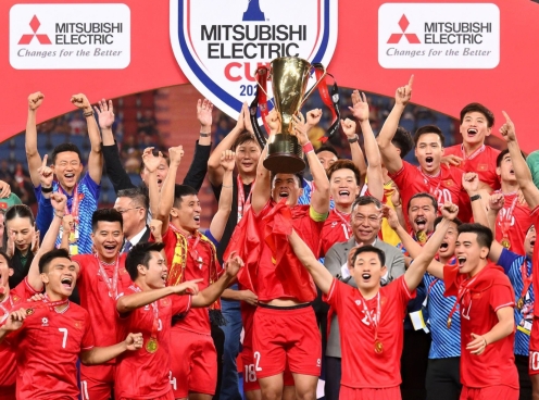 ĐT Việt Nam chia tiền thưởng vô địch AFF Cup như thế nào?